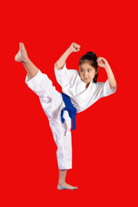 Karate helps confidence