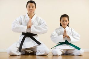 Karate teaches one to respond without reacting