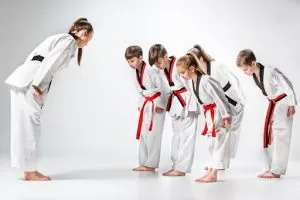 Karate Class as a Healthy Activity